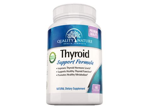 Thyroid Support Supplement - 100% Natural Herbal Blend - For improving Thyroid Hormone Levels ...