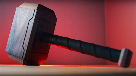 Any Messy Desk Is Worthy Of This DIY Mjölnir Headphone Stand & USB Hub | SHOUTS