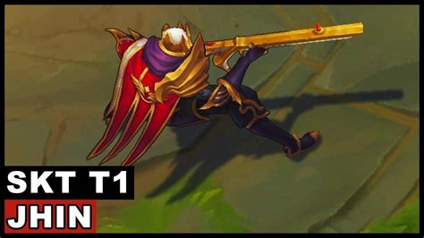 SKT T1 Jhin Skin Spotlight (League of Legends) - YouTube