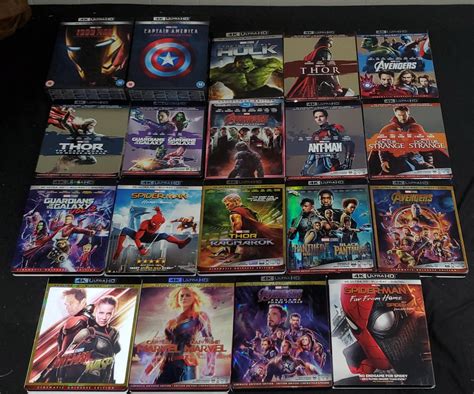 Finally all 23 MCU films in 4K (Update from last post) : r/Bluray