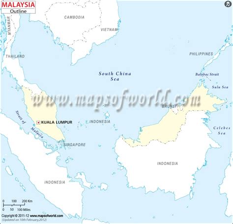 Malaysia Time Zone Map, Current Local Time in Malaysia