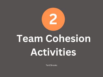 2 FANTASTIC Team Cohesion Activities