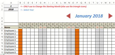 Leave Tracker Template Excel Time Blocking | Excel Template Alayneabrahams