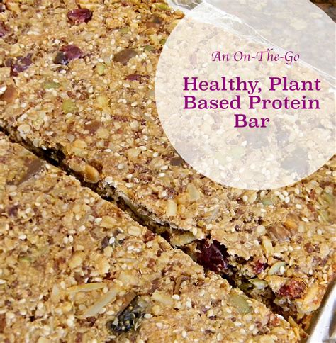 Healthy, Plant-Based Protein Bar Recipe - Sophie Uliano