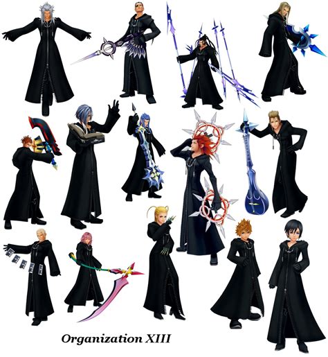 Final Fantasy Cosplay Costumes: Cool Kingdom Hearts Organization XIII ...