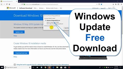 How to download Windows 10 update 2019 & How to install/upgrade Windows 10 - Free & Easy - YouTube