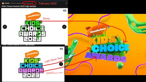 OMG! Nickelodeon listened to my suggestions for the KCA 2023 logo!! : r/nickelodeon