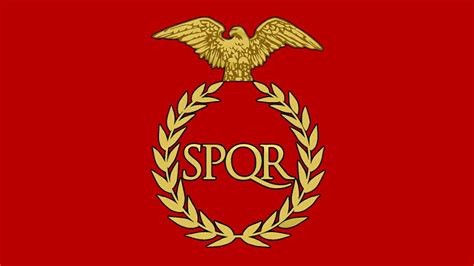 Ancient Roman Flag