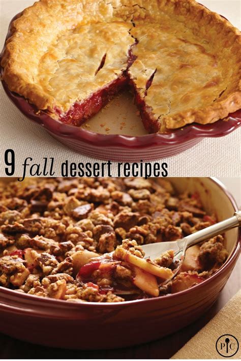 Fall Recipes You'll Fall For - Pampered Chef | Fall dessert recipes ...