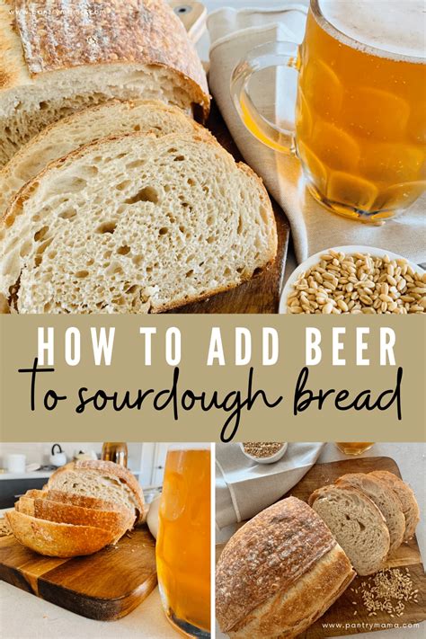 Sourdough Beer Bread - How To Add Beer To Sourdough | Recipe in 2024 | Beer bread recipe, Beer ...