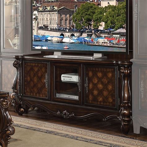 Versailles TV Console (Cherry Oak) Acme Furniture | Furniture Cart