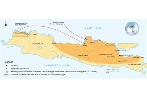 Memahami Peta Kerajaan Demak dan Sejarah Singkatnya - Wisata Katadata.co.id