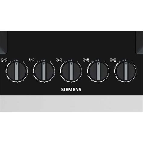 SIEMENS GAS HOB EP7A6QB20 BLACK GLASS 75 CM |FAB Appliances