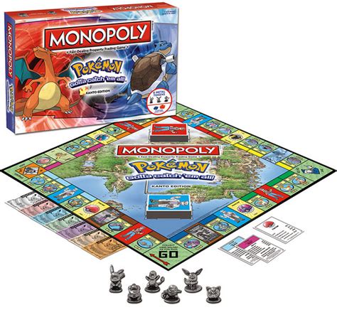 Monopoly: Pokémon Kanto Edition - Bulbapedia, the community-driven Pokémon encyclopedia