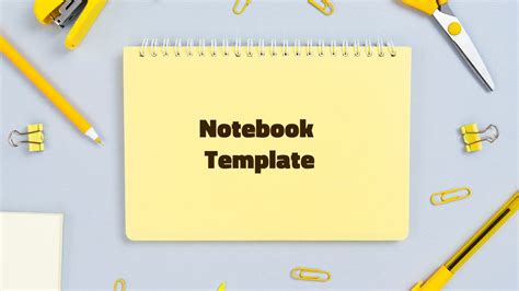 Notebook PowerPoint Template