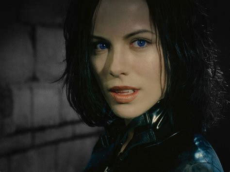 Download Kate Beckinsale Underworld Selena's Blue Eyes Wallpaper | Wallpapers.com