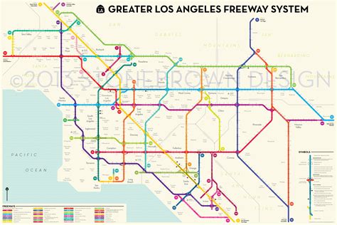 California Freeway Map