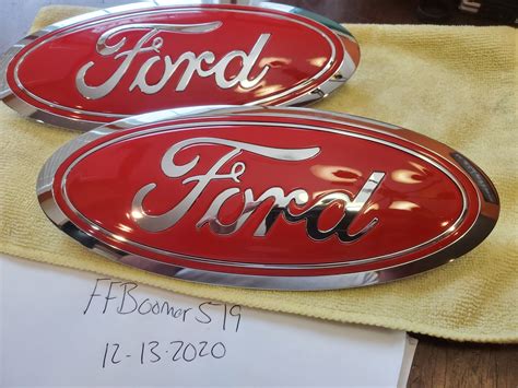 Southeast SOLD...Race Red / Chrome emblem set - Ford F150 Forum - Community of Ford Truck Fans