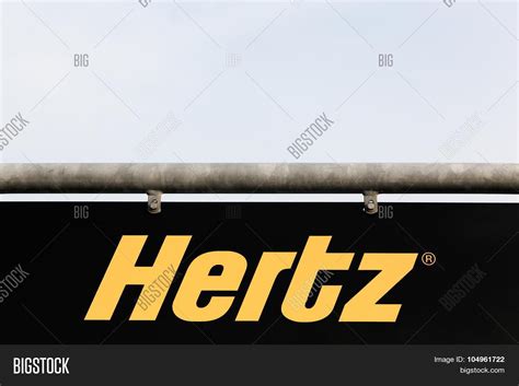 Hertz Logo On Panel Image & Photo (Free Trial) | Bigstock