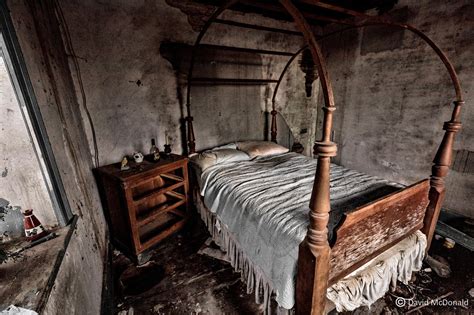 Cross post suggested... A shot of a young girl’s bedroom in an abandoned stone house with the ...