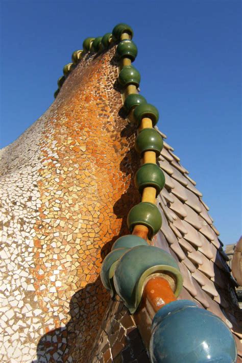 Barcelona, Casa Batllo roof 2 by elodie50a on DeviantArt