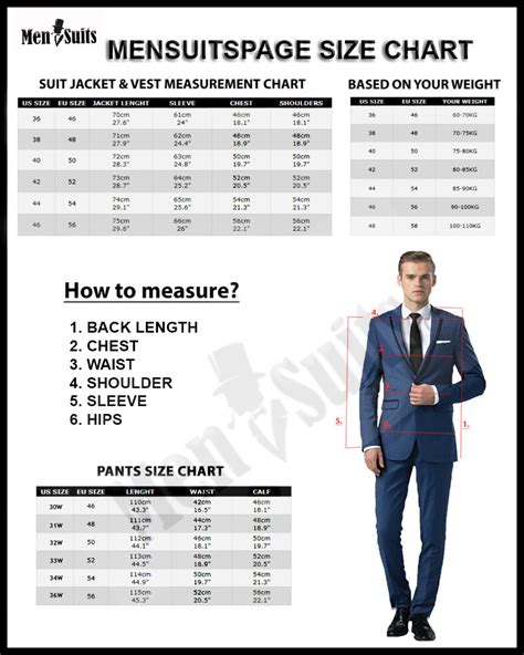 Best Suit Size Guide Charts, 49% OFF | www.elevate.in