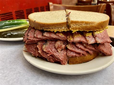 [I ate] Pastrami on Rye with Mustard : food