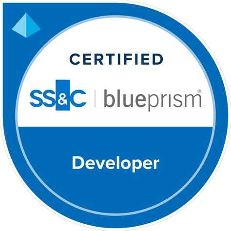 Blue Prism Certified Developer - Credly