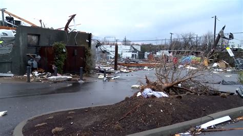 Tornado crosses through downtown Nashville; Widespread damage reported ...