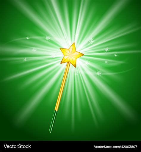 Magic wand Royalty Free Vector Image - VectorStock