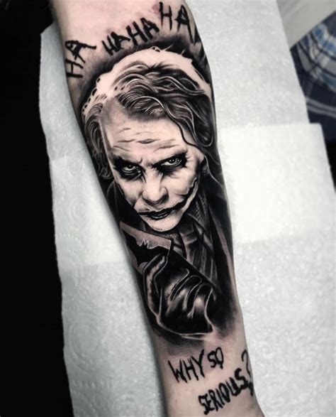 Share more than 82 joker black and white tattoo - in.coedo.com.vn