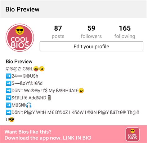 How to write best Instagram bio: Ideas, Tips and example | Insta bio ...