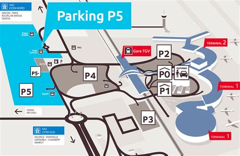 Tout savoir sur le parking P5 de l'aéroport de Lyon | Ector