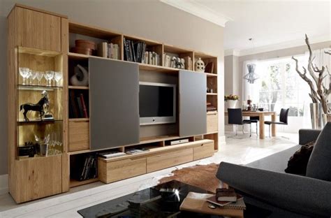 Wooden Finish Wall Unit Combinations From Hülsta | House | Wall ...