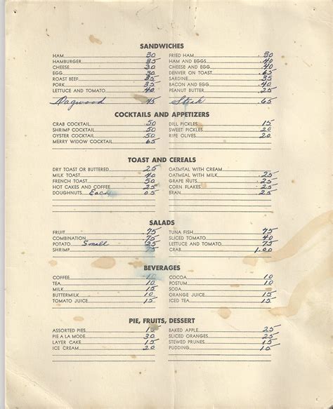 Brown Bear Cafe menu (p 3) | Menu of the Brown Bear Cafe, Ko… | Flickr