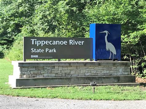 Tippecanoe River State Park in Winamac Indiana IN