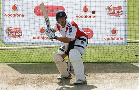 Jonathan Trott gets some batting practice in | ESPNcricinfo.com