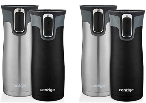 Contigo Stainless Steel Insulated Travel Mugs (16-oz.) 2-pk Only $17.29