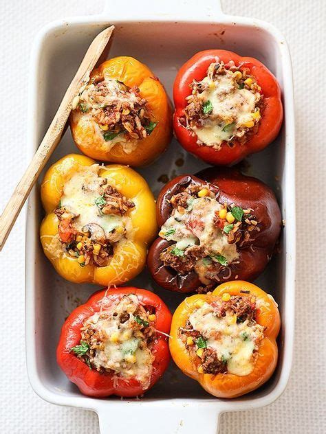 This healthy and easy dinner idea combines ground beef, rice, and sweet ...