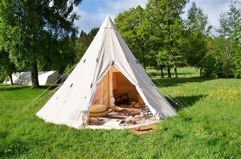 nordisk's tents pay a tribute to the traditional nomadic tepees