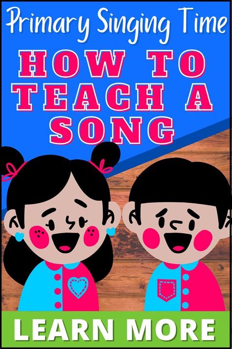 LDS Primary Singing Time Primary Songs | How to Teach a Song: Ideas for Primary Music Leaders