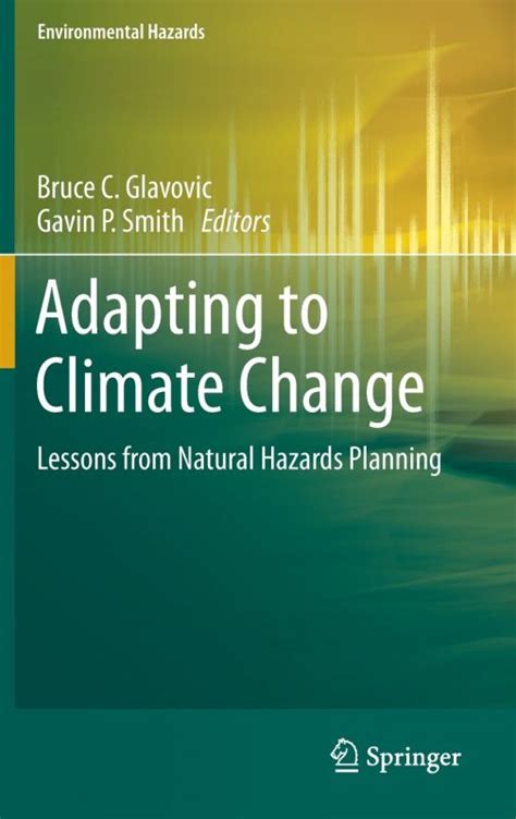 Adapting to Climate Change - Lessons from Natural Hazards Planning ...