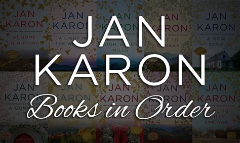 Mitford Series in Order | How to Read Jan Karon's Books