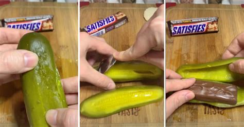 The 'Snickle' Is The Hot New Food Trend That Combines Pickles and Snickers