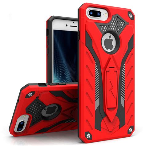 ZIZO STATIC Series for iPhone 8 Plus Case Military Grade Drop Tested with Kickstand iPhone 7 ...