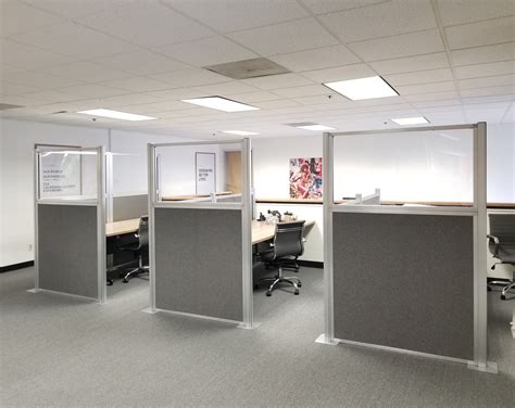 California Closets chose the Hush Panel Configurable Cubicle Partition ...