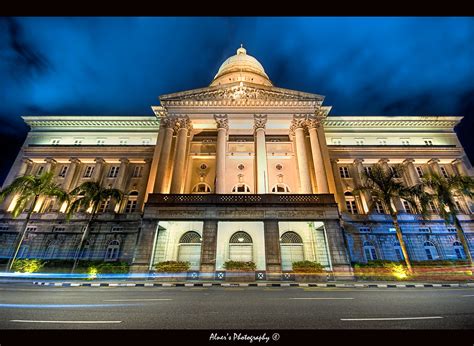 "Singapore Old Parliament at night" :: HDR | View on Black A… | Flickr