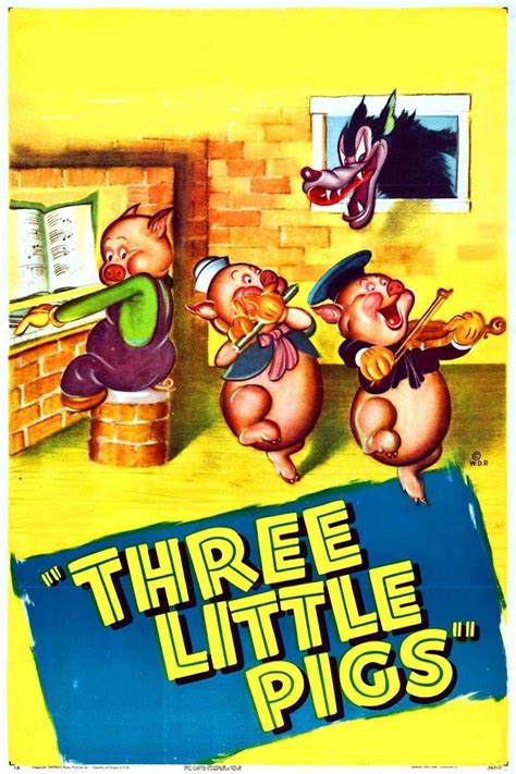 Three Little Pigs (1933) - Posters — The Movie Database (TMDB)