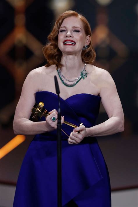 JESSICA CHASTAIN at Golden Kamera Awards 03/30/2019 – HawtCelebs