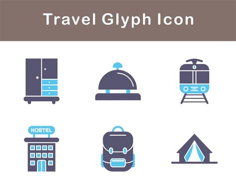 Travel Vector Icon Set 21402111 Vector Art at Vecteezy